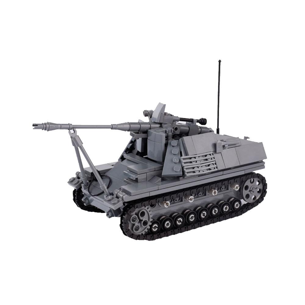 Военный США Франция Великобритания Бронированная машина MOC Конструктор Фигурка солдата Танк Орудийная тележка Пушка Медицинский грузовик Транспортная игрушка K33