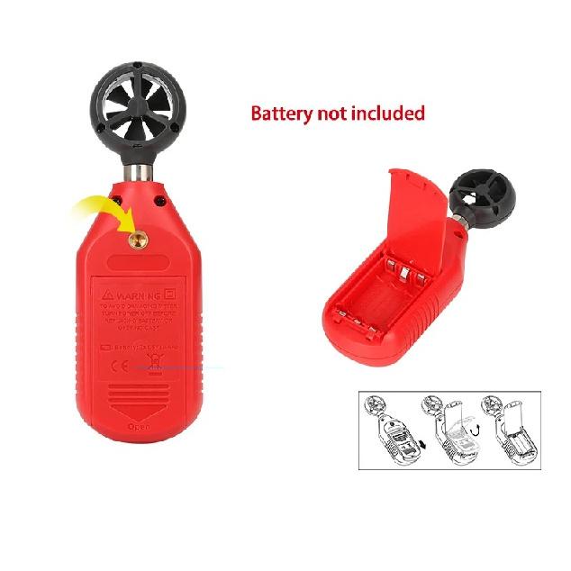 UNI-T Anemometer UT363 UT363BT Wind Speed Meter 0~30m/s Air Speedometer Digital Temperature Meter Wind Speed Measurement