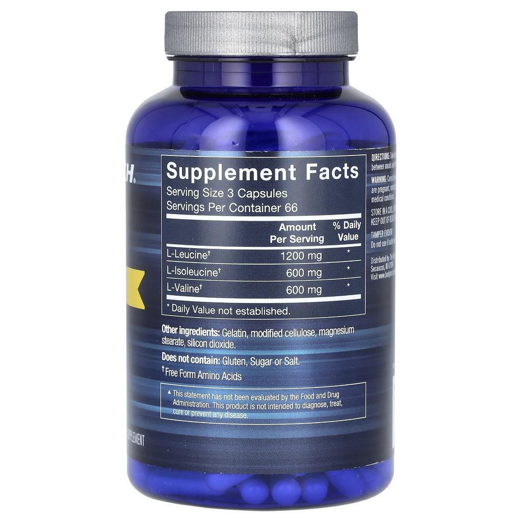 Bcaa, 200 capsules