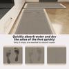 Retro Kitchen Mat Non-Slip Kitchen Rugs Long Area Carpet Absorbent Drying Laundry Rug For Living Room Washable