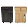 Mobile File Cabinet Multiple Drawers Sturdy Under Desk Rolling File Cabinet with Locks Wheels for Ho