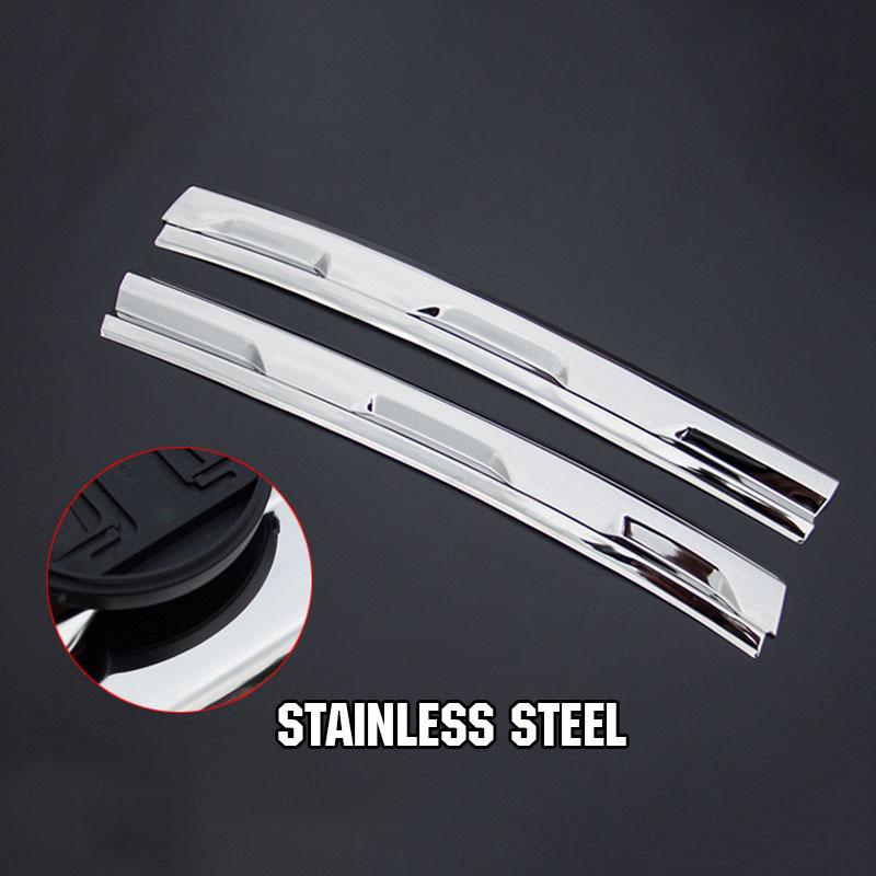 Для VW Tiguan Mk2 2016 2017-хромированная передняя сетка, крышка бампера, накладка, вставка, украшение на капот, молдинг, защита для стайлинга