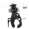 Adjustable Bike Motorcycle Handlebar Camera Mount Tripod Clip Adapter for GoPro/DJI Action Cameras & Live Stream Vlog Accessory