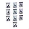 10x Metal Car Retainer Clips Fixed Clip Buckle Left Right Automotive Interior Fixing for