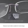 Прозрачный овальный носовой упор для очков с защитой от падения и скольжения для мужчин и женщин