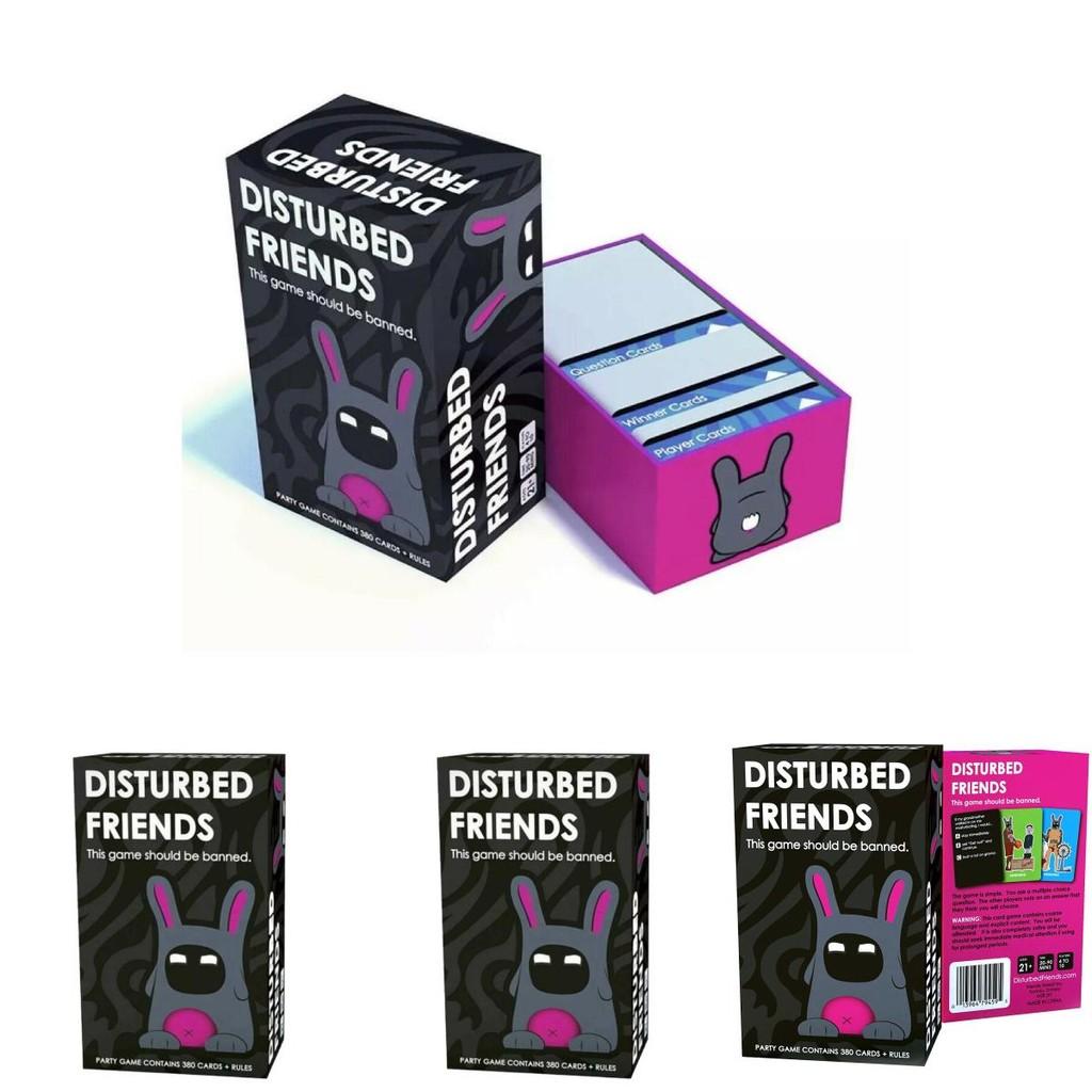 Смущенные друзья Антигуманная карточная игра для взрослых и детей Семейное веселье для вечеринок