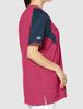 Yonex Kiraku Neo Scrub Size 16 Japan Size M to Japanese size and Stretchy Material T-Shirt, CY872, Burgundy, (equivalent M), Sweat-Absorbent