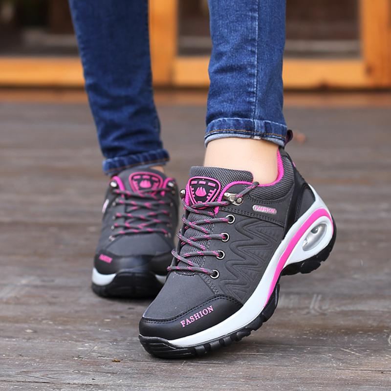 2025 Summer Women Casual Platform Shoes Outdoor Thick Sole Walking Shoes Women Casual Sports Shoes Anti Slip Camping Shoes