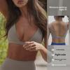 Women's Sports Yoga Bra: Cross-Border, Sexy, Backless, Wireless, Supportive for Running & Fitness