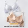 Shimmer Straps Invisible Women's Seamless Bra - Big U Back, Ice Skin Cool, Breathable, Fixed Cup