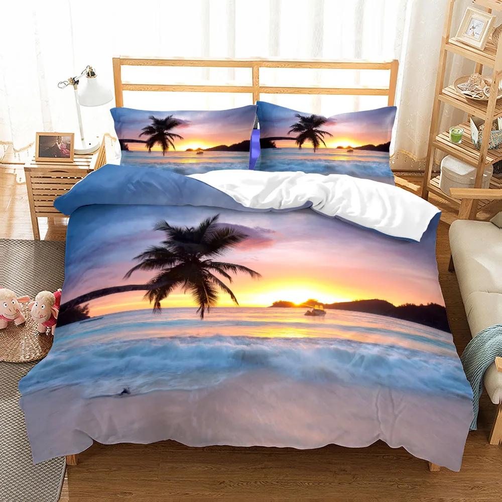 Sweet Memory Landscape Witness Love Пододеяльник Комплект постельного белья King Queen Double Full Twin Single Size Комплект постельного белья