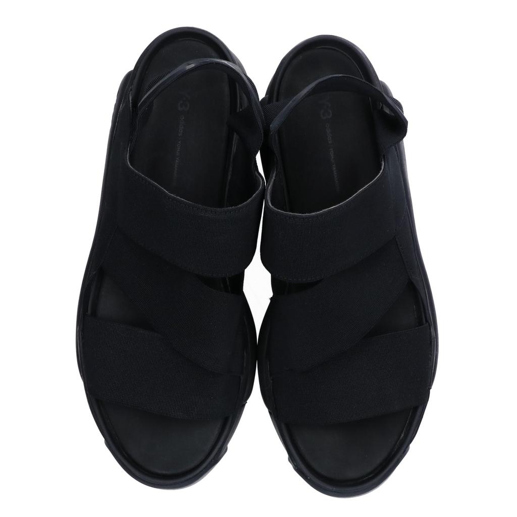 Y-3 FZ6401 RIVALRY SANDAL Rivalry Sandals shoes US9 1/2 BLACKUsed