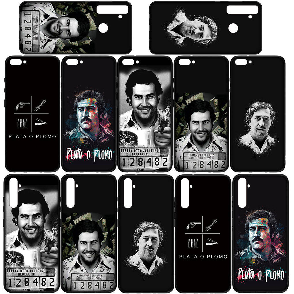 Для Samsung Galaxy S24 S23 iPhone 16 15 14 Xiaomi Redmi Note 13 12 11 10 8 Plus 9 Pro Max X XR 14CЧехол для iPhone Pablo Escobar Narcos OPPO Huawei Cover