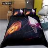 Basketball Duvet Cover Set Hit The Broken Wall Ball Theme Bedding Set for Kids Teens Queen King Size 2/3pcs Soft Quilt Cover