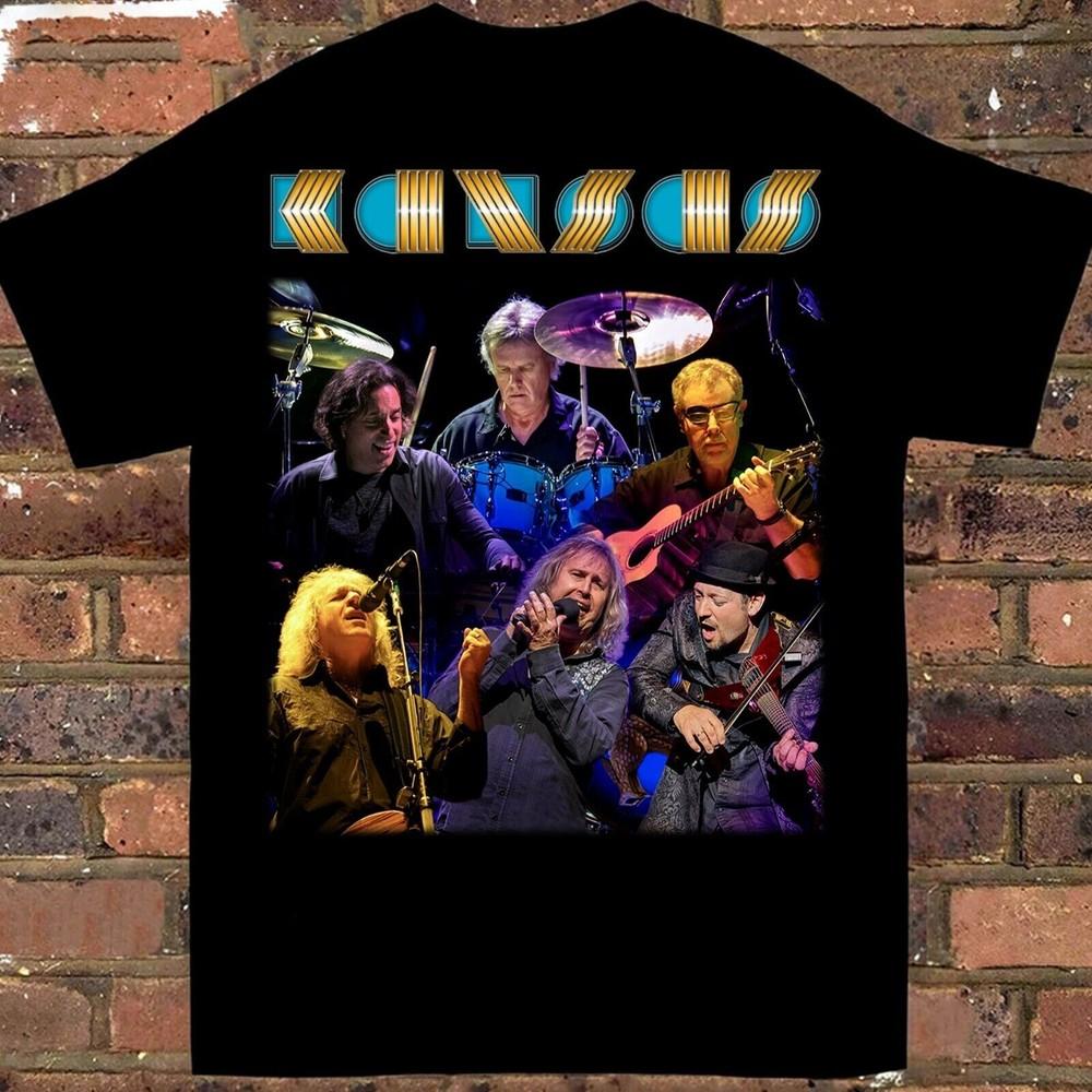 New Popular Kansas Band Members Collection Singer Unisex S-5XL Shirt 1N1498