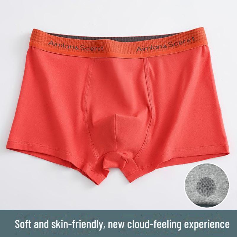 Мужские боксеры Bonas из чистого хлопка — дышащее, свободное нижнее белье для молодежи