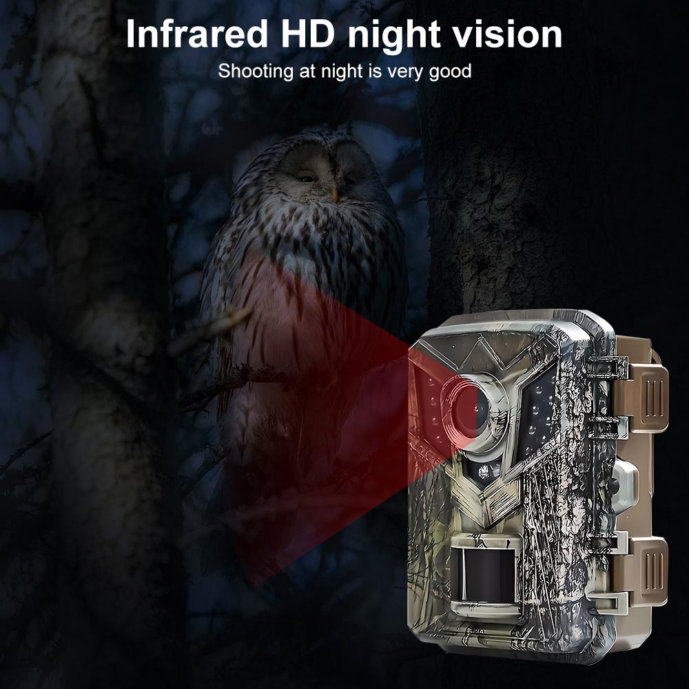 Мини-охотничья камера HD Wildlife Monitor 940nm инфракрасное ночное видение прочная и водонепроницаемая камера для слежения за дикой природой для разведки и охоты