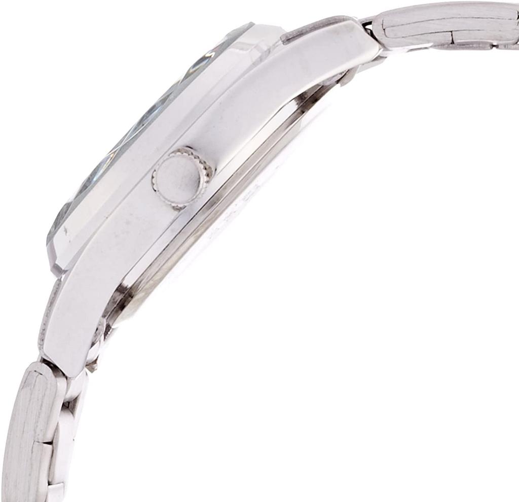 Fieldwork ST052Fp-7 Women's Analog Petite Metal Watch with Purple Metal Band, Silver