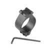 55Mm High Aluminum Alloy Fixture 21Mm Rail Flashlight Fixture Scope Tube Clamp Flashlight Accessories 30Mm Clamp Ring Fixture