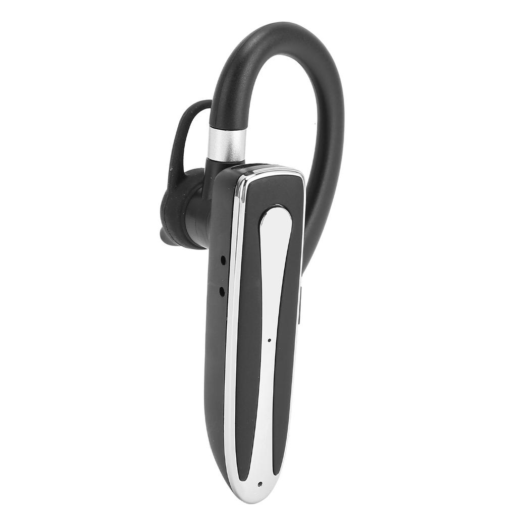 Bluetooth Headset Noise Cancelling Hands Free Built in Mic Single Ear Wireless Earphone for Driving Business Sports