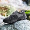 Men's New Leather Waterproof Non-slip Leisure Outdoor Shoes 46 47 Large Size Shock Absorption Mountain Hiking Shoes
