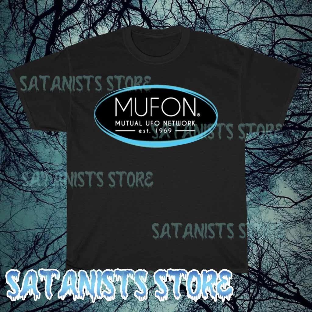 Новая футболка для мужчин с логотипом MUFON (Сети взаимного наблюдения за НЛО) смешной размер от S до 5XL