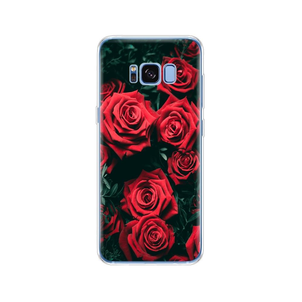 Чехол для Samsung Galaxy S8 PLUS Мягкий силиконовый чехол TPU Чехол для Samsung S8 Plus Чехол Полная защитная задняя крышка на 360 градусов