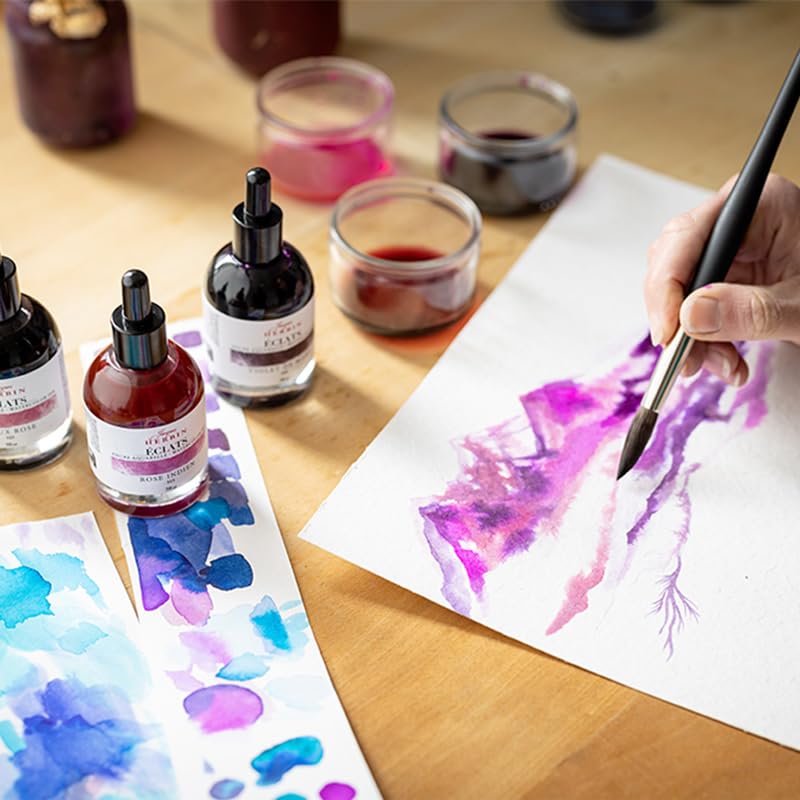 Herbin Акварель Eclat Indian hb16315 Чернила, Краситель, 50 мл, Розовый,