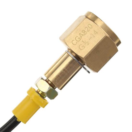 Адаптер шланга высокого давления для машины Sodastream G5/8 CGA320 W21.8, резервуар для CO2, товары для продажи