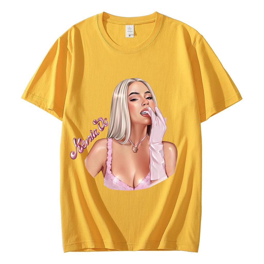 Singer Kenia Os Graphic T Shirts Fashion Aesthetics Short Sleeve Tshirt Mens Womens 100cotton Oversized Tshirts Streetwear