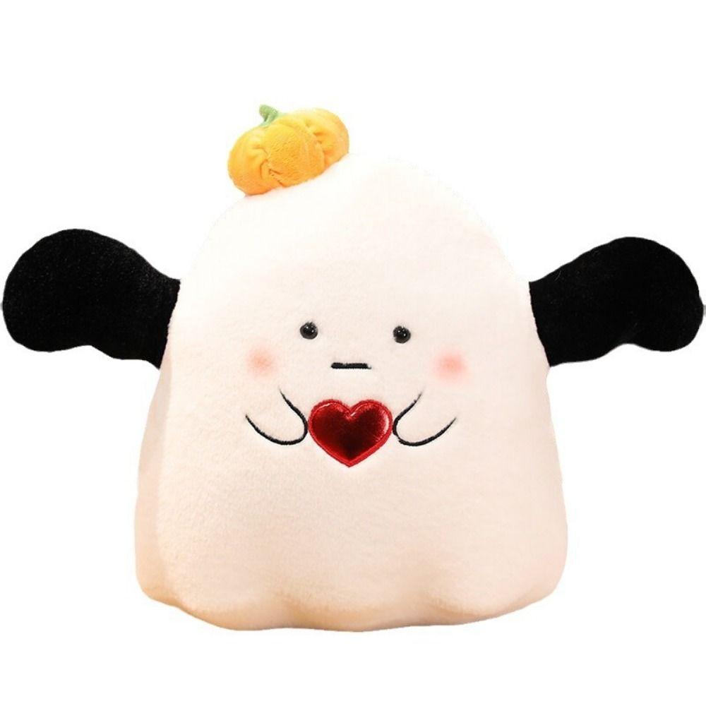 Тыквенный призрак Хеллоуин Эльф Призрак Плюшевая игрушка Сердце Хеллоуин Призрак Плюшевая кукла Реквизит