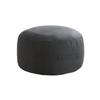 Large Capacity Round Seat Cushion Cover Large Opening Sofa Stool Cover  For Living Room Home Use