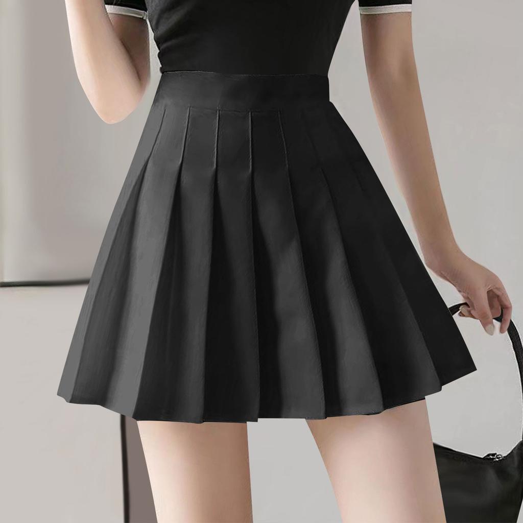 Женские спортивные эластичные плиссированные теннисные юбки для бега, йоги, внутренние шорты, эластичные спортивные шорты для гольфа