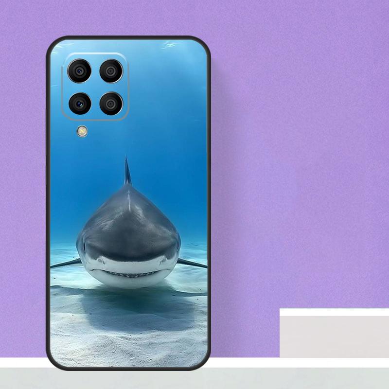 Акула океанская рыба для Samsung Galaxy M13 M33 M53 M12 M32 M52 M14 M34 M54 M20 M51 M21 M30s M31s M15 M55 чехол