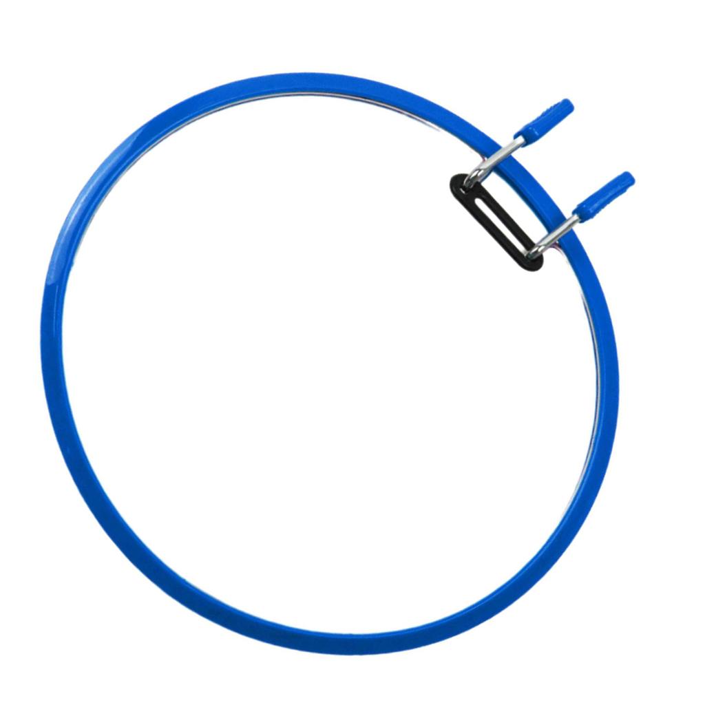 Регулируемые круглые пяльцы с пружинным зажимом для вышивки и шитья