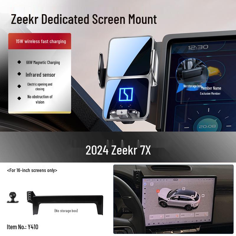 Zeekr Car Phone Holder: 25 Models for 001, 007, 7X, 009, MIX