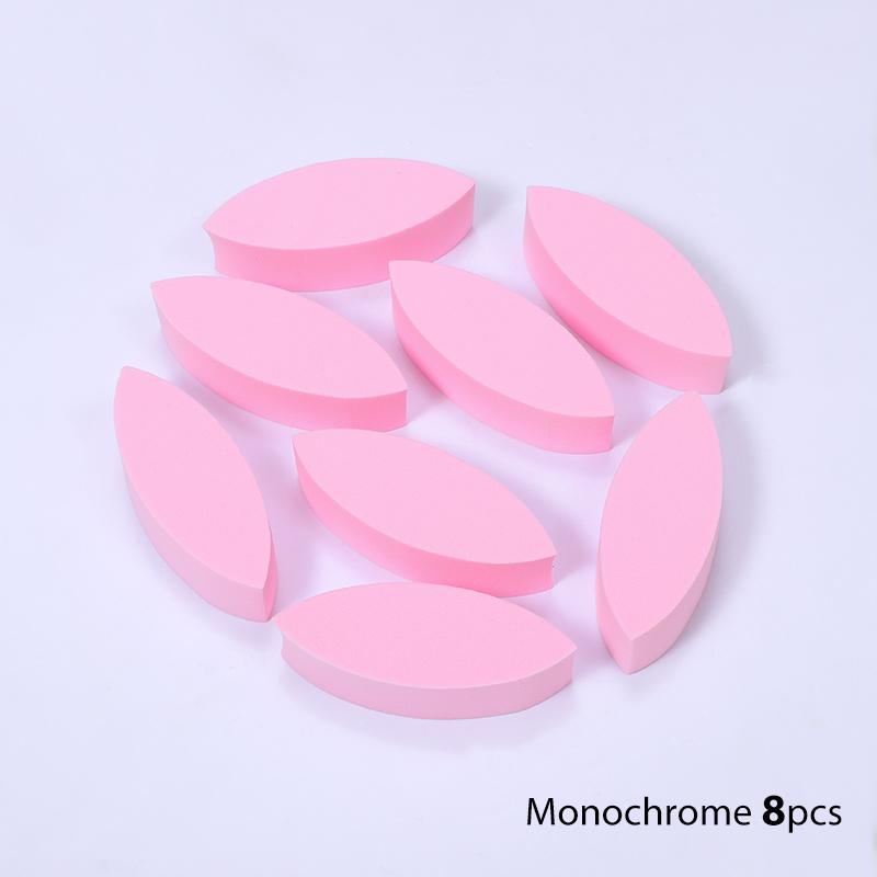 4/8Pcs Reusable Eyelash Pratice Sponges Eye Shape Lash Display Foam Spong Training Lashes Extension Supplies Accesories Tools
