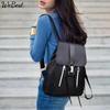 Женский рюкзак в консервативном стиле, водонепроницаемые сумки на спине, рюкзаки на молнии с металлическим кольцом