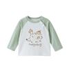 PAPA Baby Cotton Long-Sleeve Graphic T-Shirt