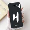 For LG V50S ThinQ / V50 ThinQ 5G Lucky Initial Letter Phone Case For LG V50 V50S ThinQ Black Silicone Soft Cases Bumpers