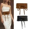 Women Ultra Super Wide Belt PU Elastic Corset Belt Fashion Wide Waist Belt Ladies Clothing Female