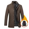 Autumn Winter Dad's Jacket Men Warm Jacket Parkas Coat Men Clothing Windproof Slim Adjustable Vest Parkas Male