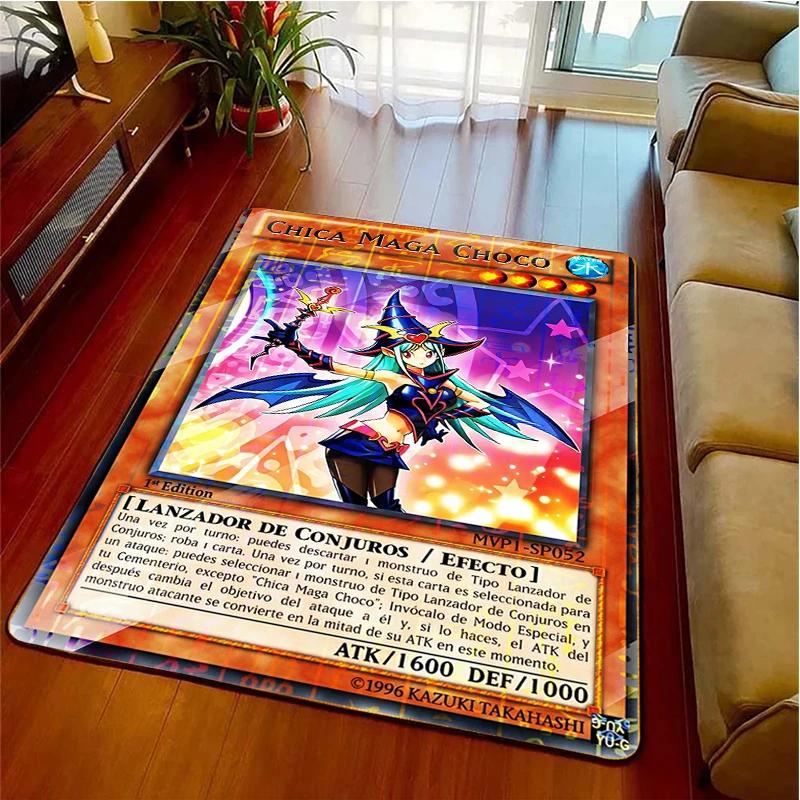 Dark Magician Carpet for Living Room Bedroom Rug Door Kitchen Kid Unslip Floor Mats Birthday gift photography props Alfombra Rug