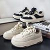 Milk White Platform White Shoes Women's Muffin Spring Heightening Casual Sports Shoes Fashionable, Comfortable and Durable