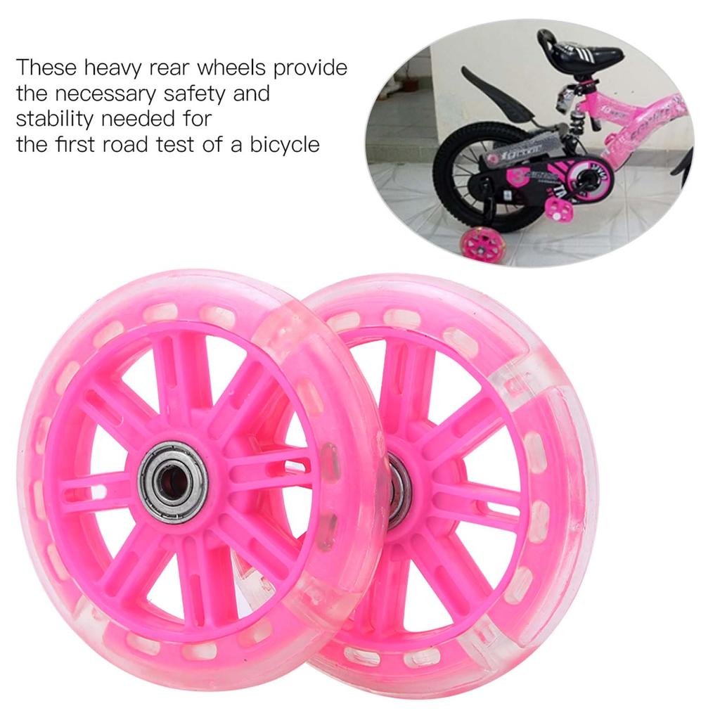 Children Bicycle Training Wheels for 12‑20inch Bikes with Support Bracket