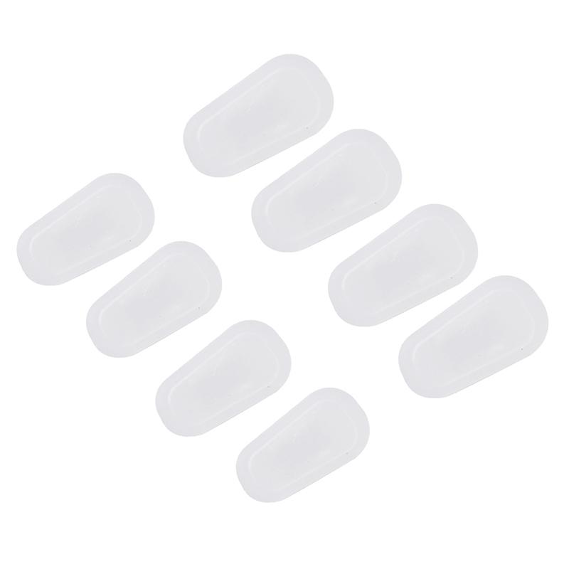 2 Pairs Embedding Anti-Slip Silicone Nose Pads for Eyeglasses Glasses Spectacles
