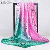 High-quality Luxurious Silk Scarves Headband Scarfs Neck Scarf For Women Chain Silk Scarf Women's Decorative Shawl
