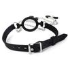 All Silicone Open Mouth O Ring Gag With Nipple Clamps BDSM Bondage Harness Locking Belt Sexyshop Erotic Accessories For Adults
