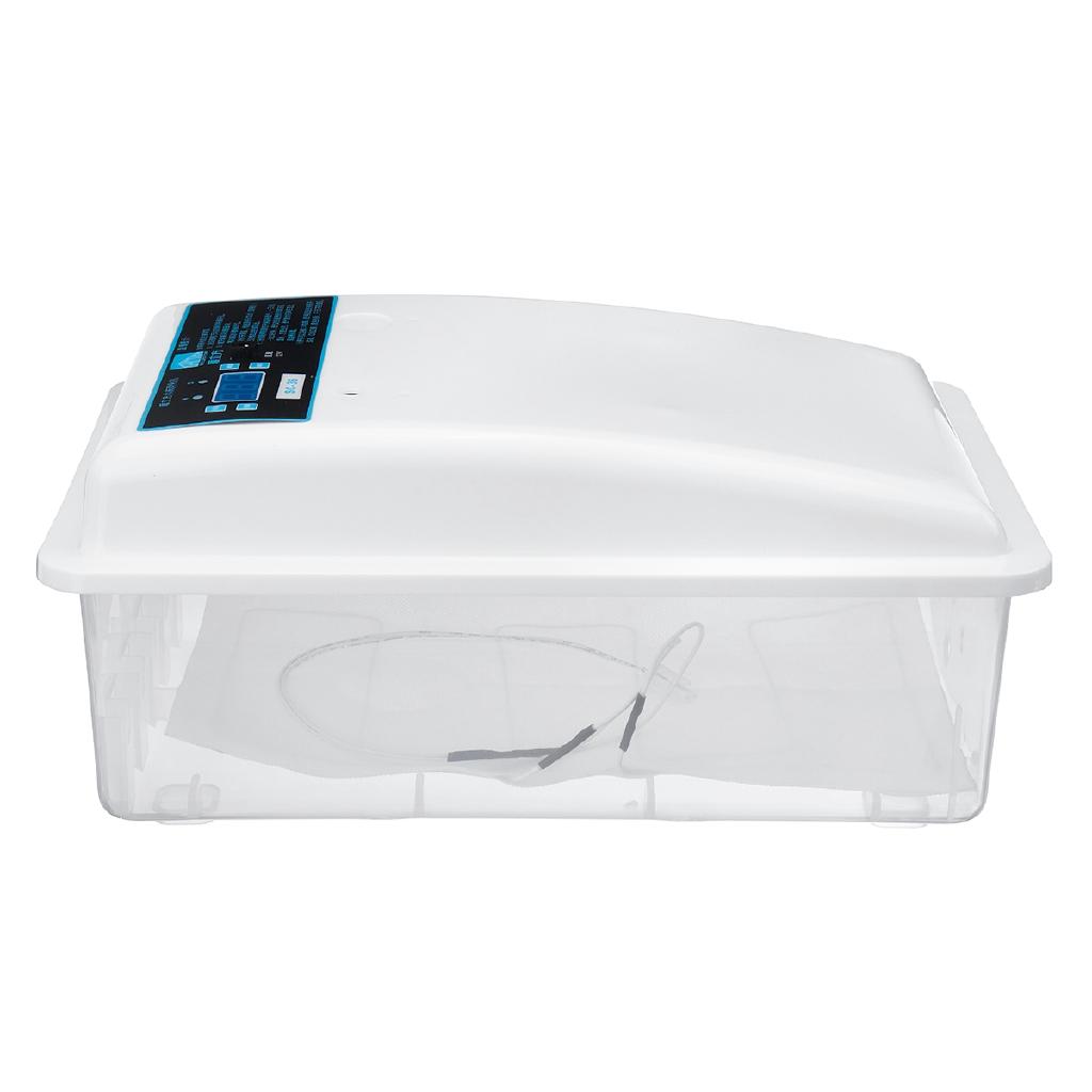 PP 36 Eggs Automatic Digital Turning Incubators Chicken Chick Farm Hatcher Temperature Control for Chicken Eggs Incubator New 39*24*17cm