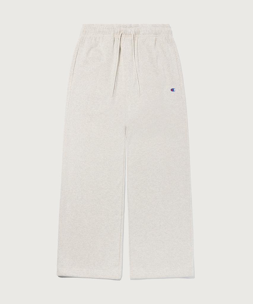 CHAMPION C-Logo Wide Fit Sweatpants Oatmeal